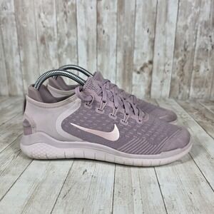 Nike Free RN 2018 Women's Running Shoes Sneakers Lavender Purple Size 8‎